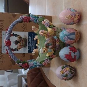 Jim Shore "Easter Cheer Found Here"